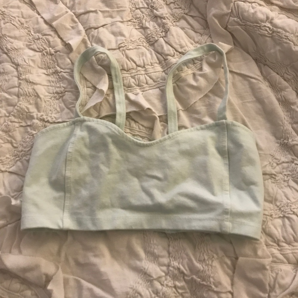 💜 2/$20 Brandy Melville mint green bralette